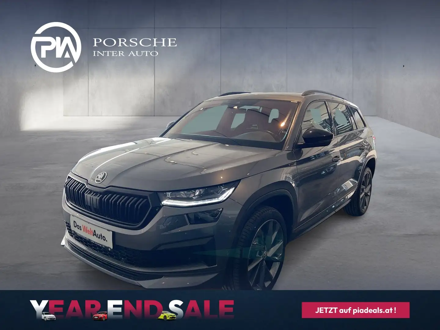Skoda Kodiaq 4x4 SPORTLINE TDI DSG Gris - 1
