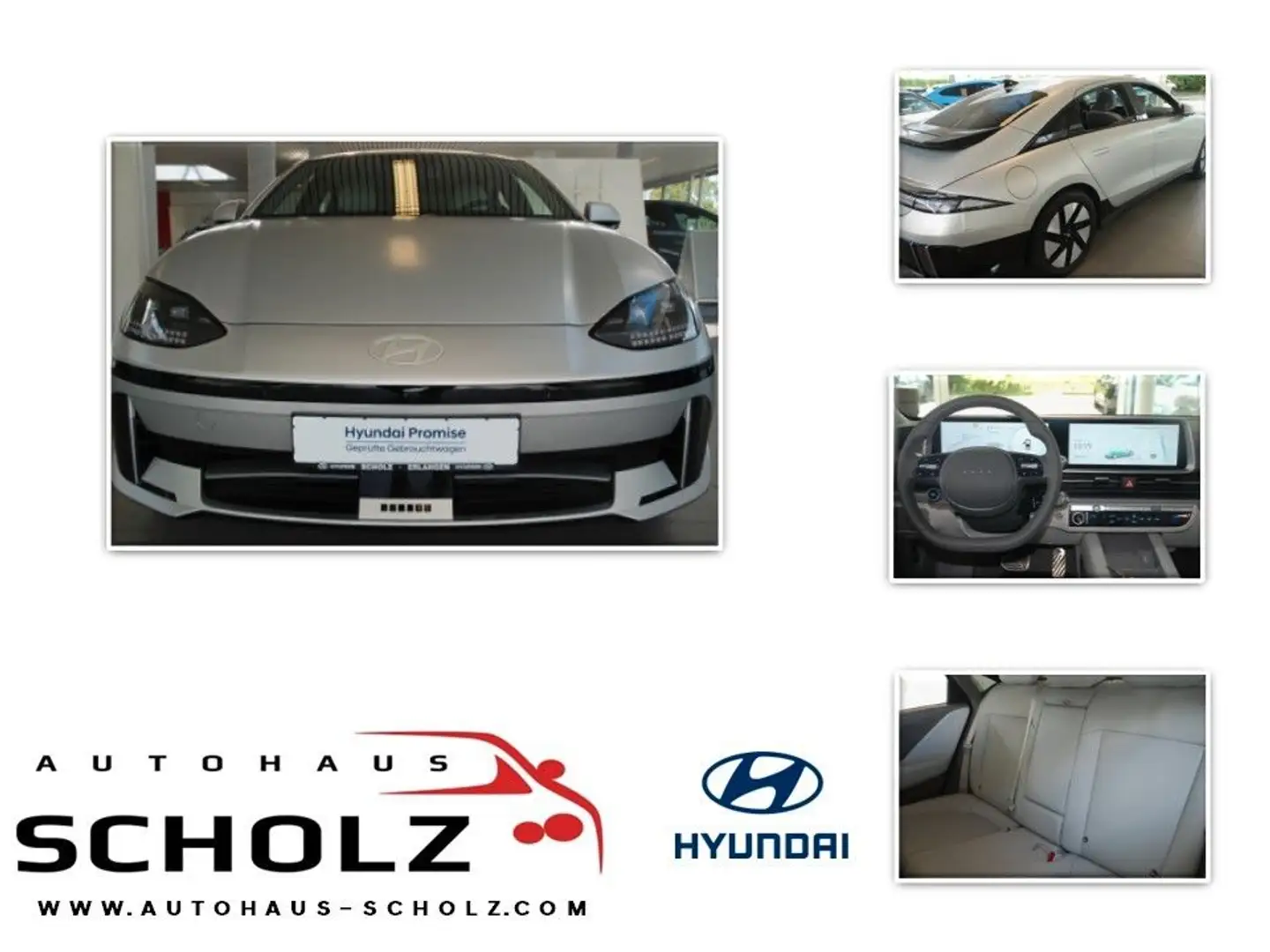 Hyundai IONIQ 6 77,4kWh 168kW Uniq-Paket 77,4 kwH Gold - 1