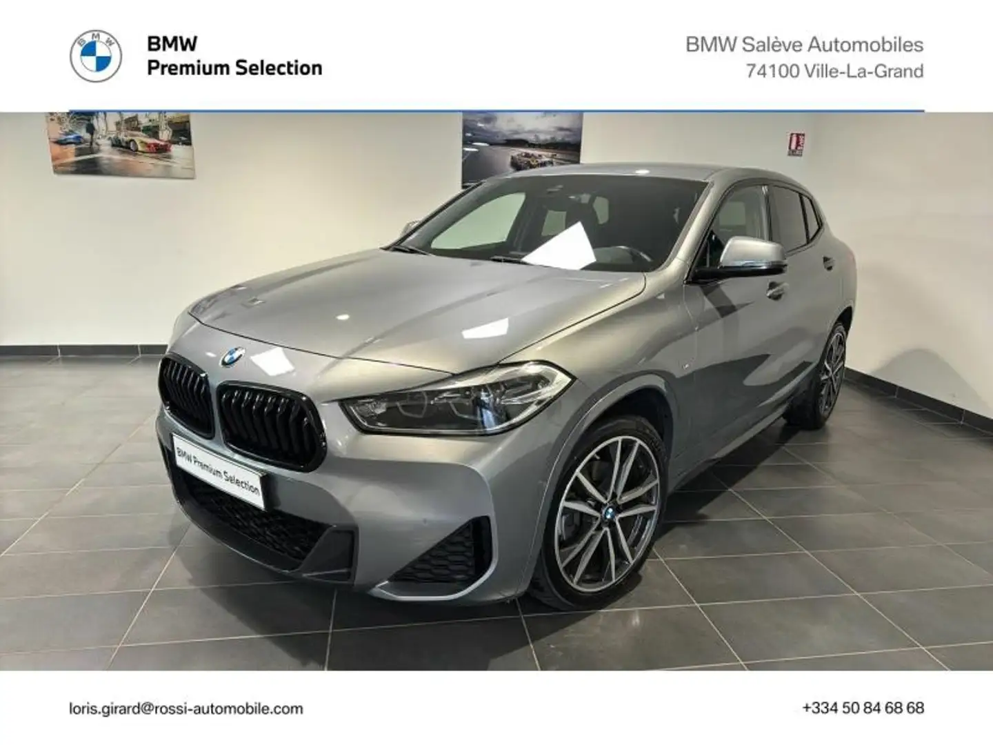 BMW X2 sDrive18iA 136ch M Sport DKG7 Gris - 1