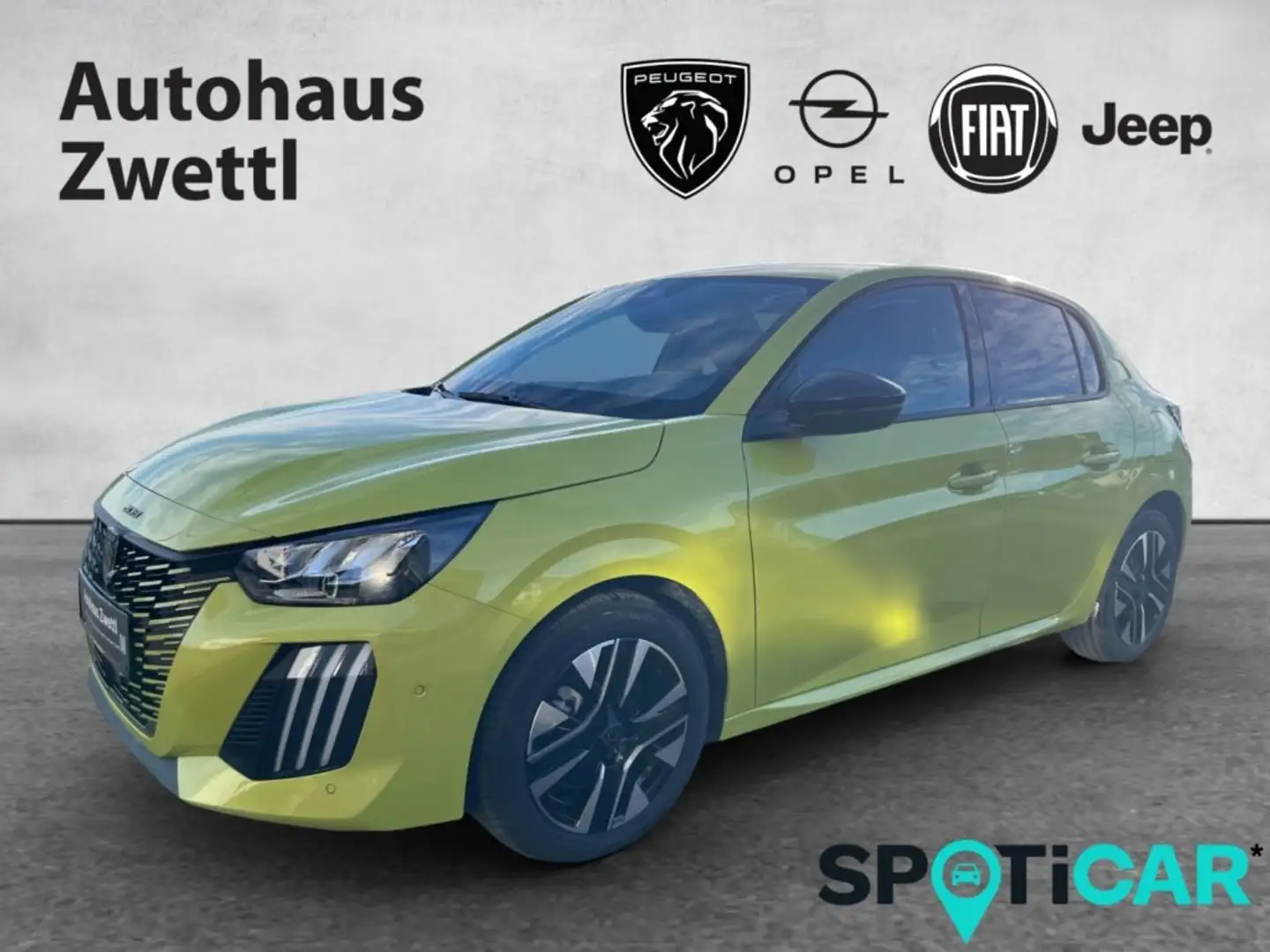 Peugeot 208 Allure Hybrid 110 e-DCS6 Gelb - 1