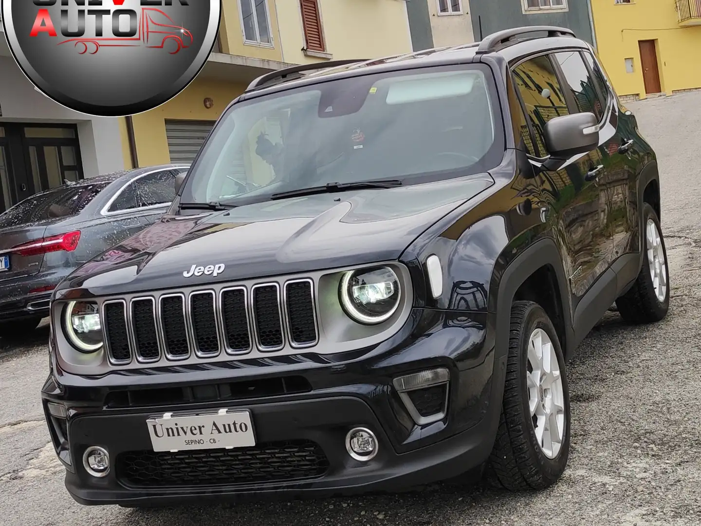 Jeep Renegade 2.0 mjt Limited 4wd 140cv AT9 Full Led-Gancio..!!! Noir - 2