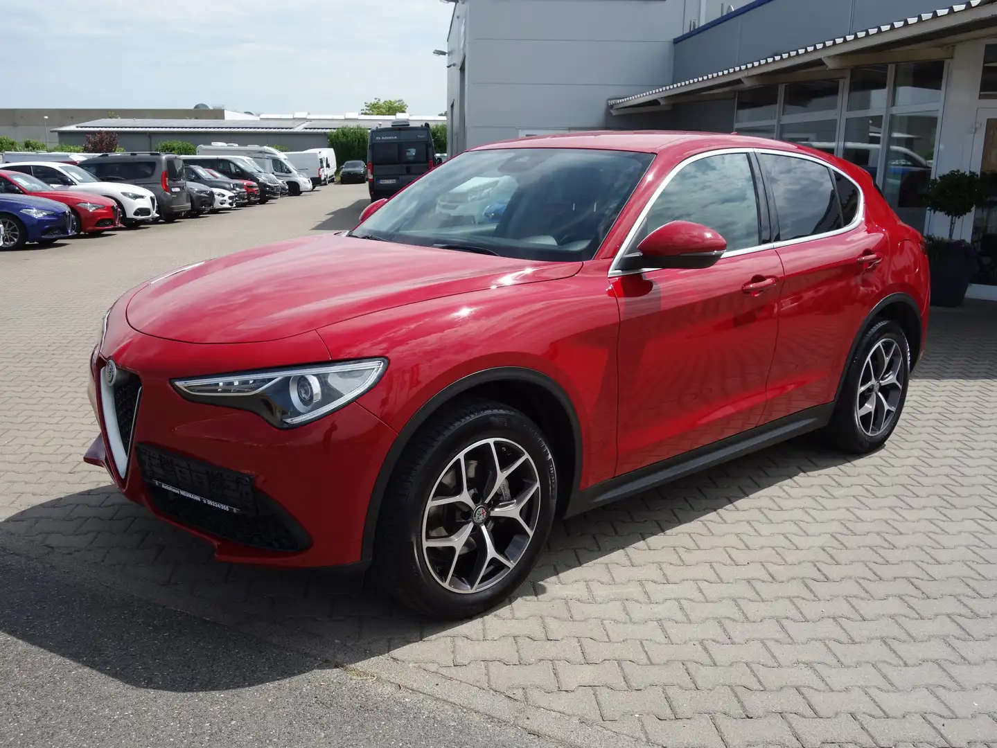Alfa Romeo Stelvio Super Q4 *RFK/AppleCarPlay & Android Auto/AHK* Rot - 1