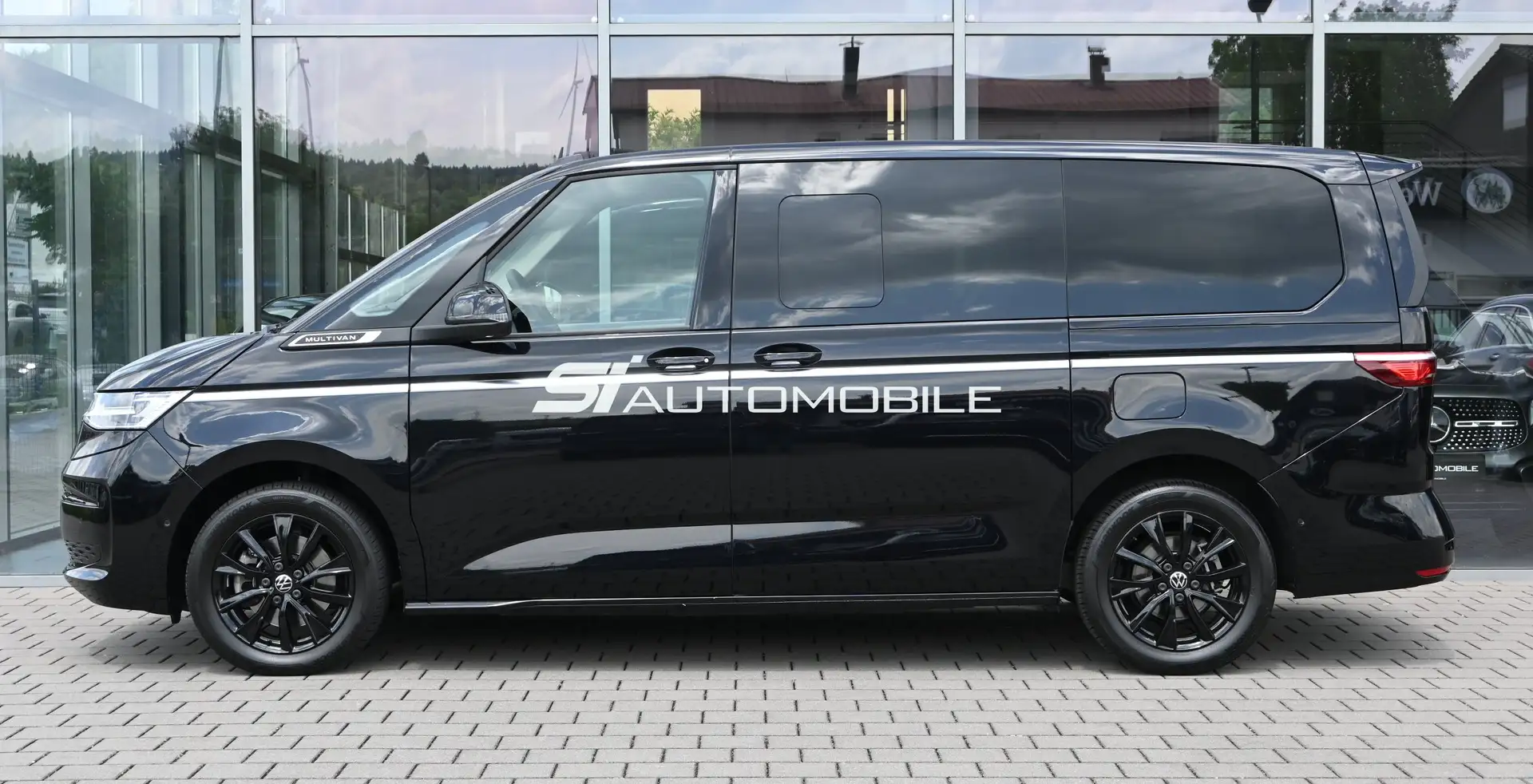 Volkswagen T7 Multivan 2.0 TDI DSG Style Lang *UVP 82.348€*AHK*MEMO*SH Noir - 2