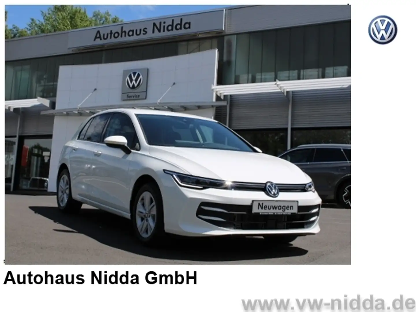 Volkswagen Golf VIII 1.5 eTSI DSG NEUWAGEN -APP-PDC-TOTWINKEL- Wit - 1