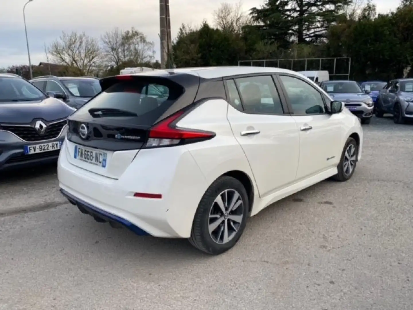 Nissan Leaf 40 N-CONNECTA - CAMERA DE RECUL + E-PEDAL Blanc - 2