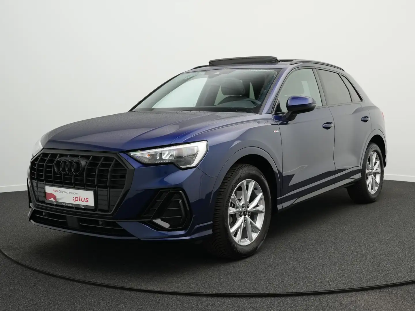 Audi Q3 S line 35 TFSI S tronic *ACC*PANO*AHK*KAM*18* Blau - 2