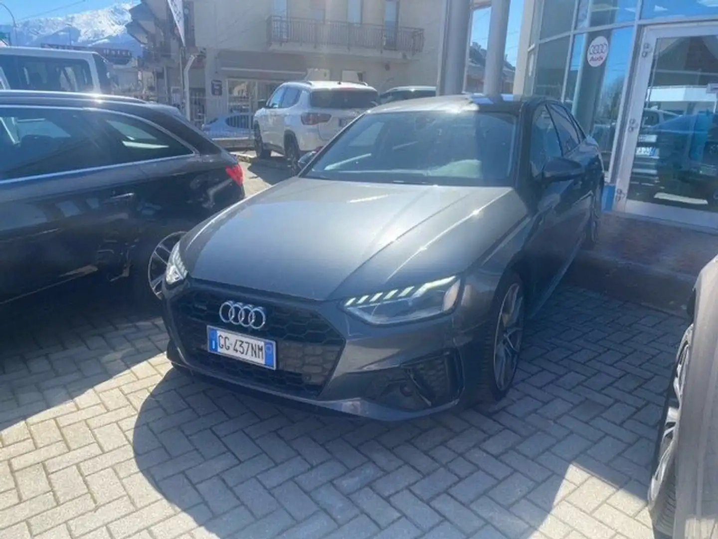 Audi A4 A4 40 TDI quattro S tronic S line edition Gris - 2
