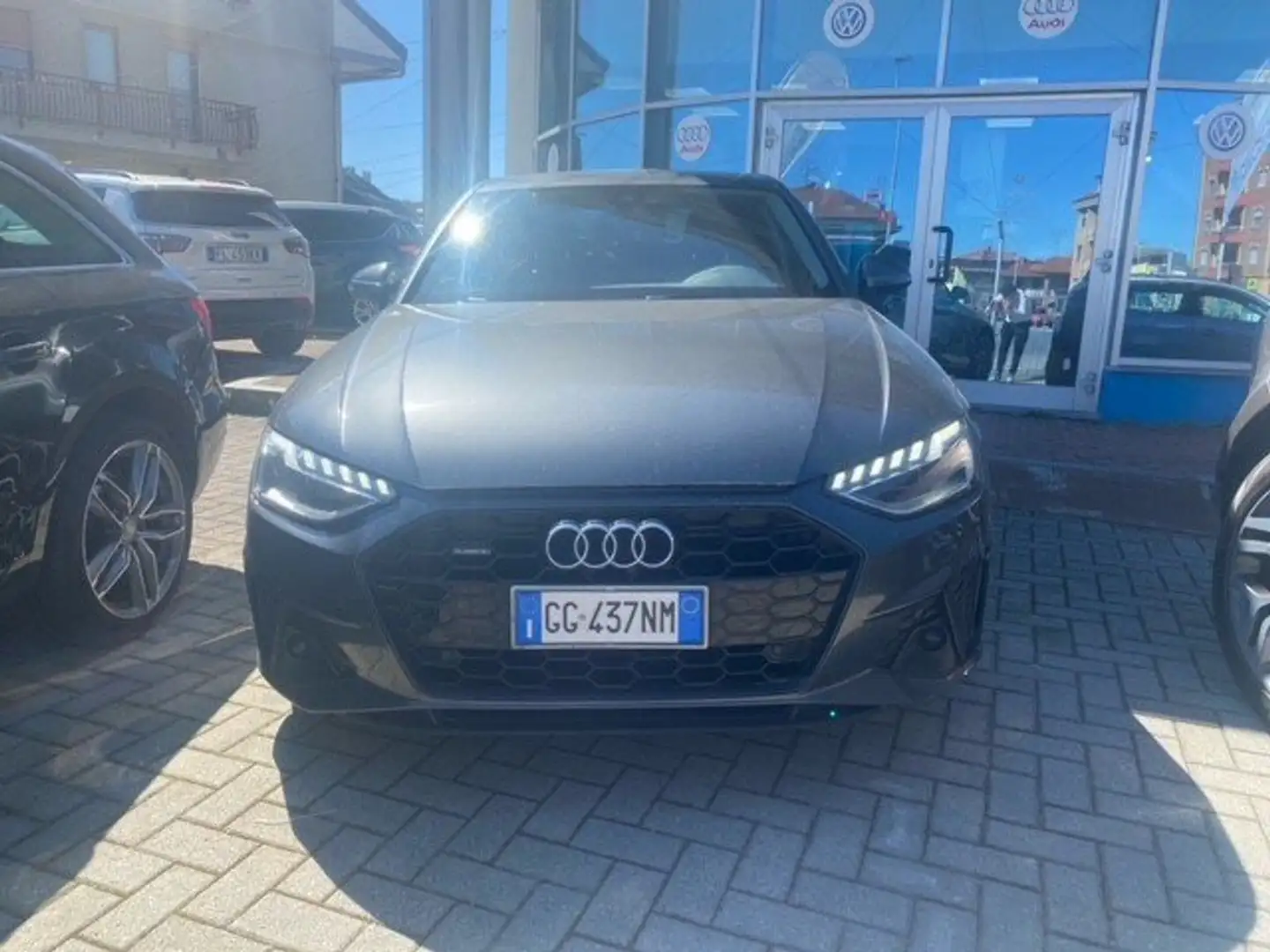 Audi A4 A4 40 TDI quattro S tronic S line edition Gris - 1