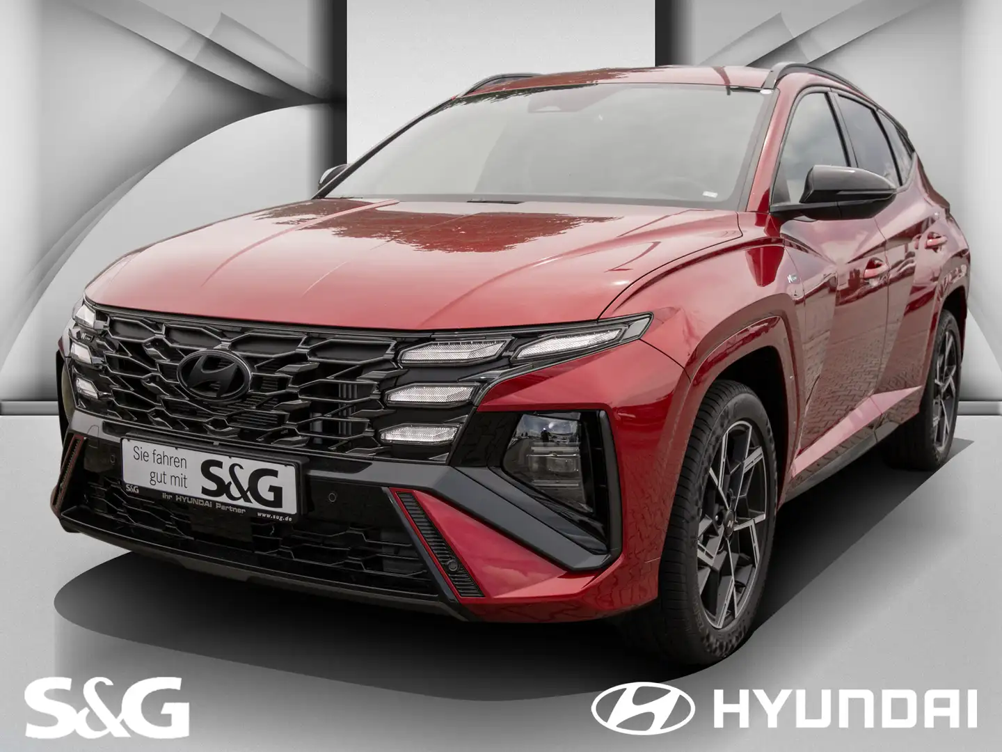 Hyundai TUCSON N Line+CARPLAY+LENK.HZG+4xSHZ+PDC+KAMERA Rouge - 1