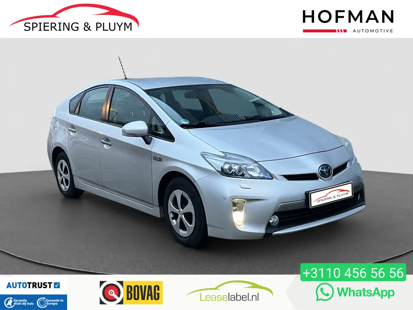 Toyota Prius 1.8 Plug-in Executive Business | Leder | JBL | PHE Grijs - 1