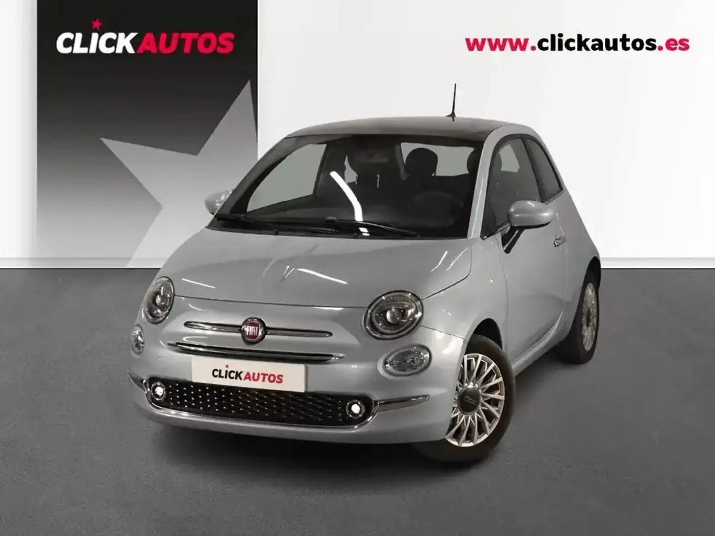 Fiat 500 1.0 Hybrid 70CV Dolcevita Blauw - 1