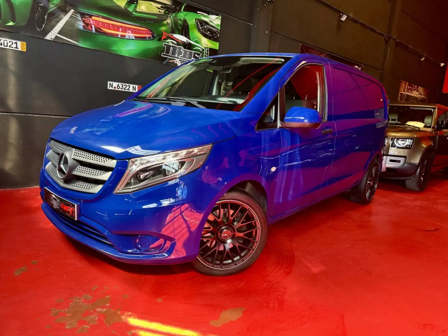 Mercedes-Benz Vito Furgón 119 CDI Compacta Aut. Bleu - 1