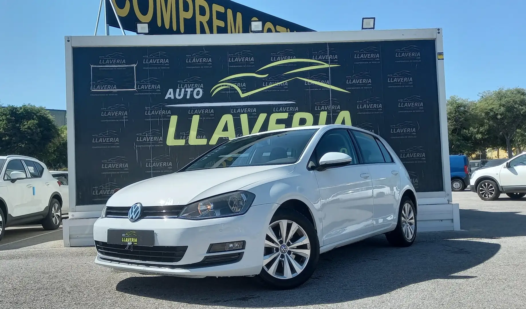 Volkswagen Golf 1.6TDI CR BMT Bluemotion 110 Blanc - 1