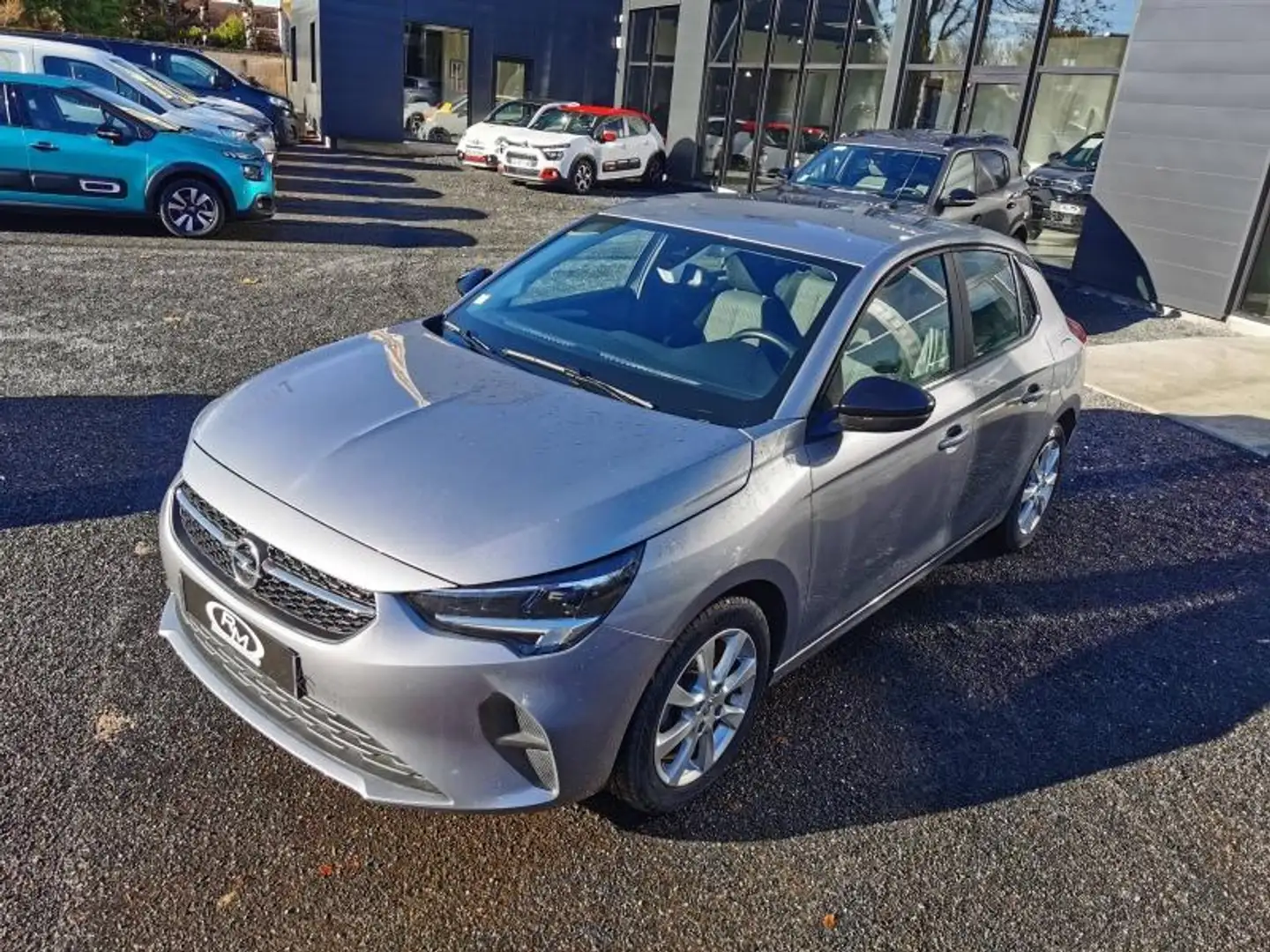 Opel Corsa-e 1.2 75ch Edition Business Gris - 2