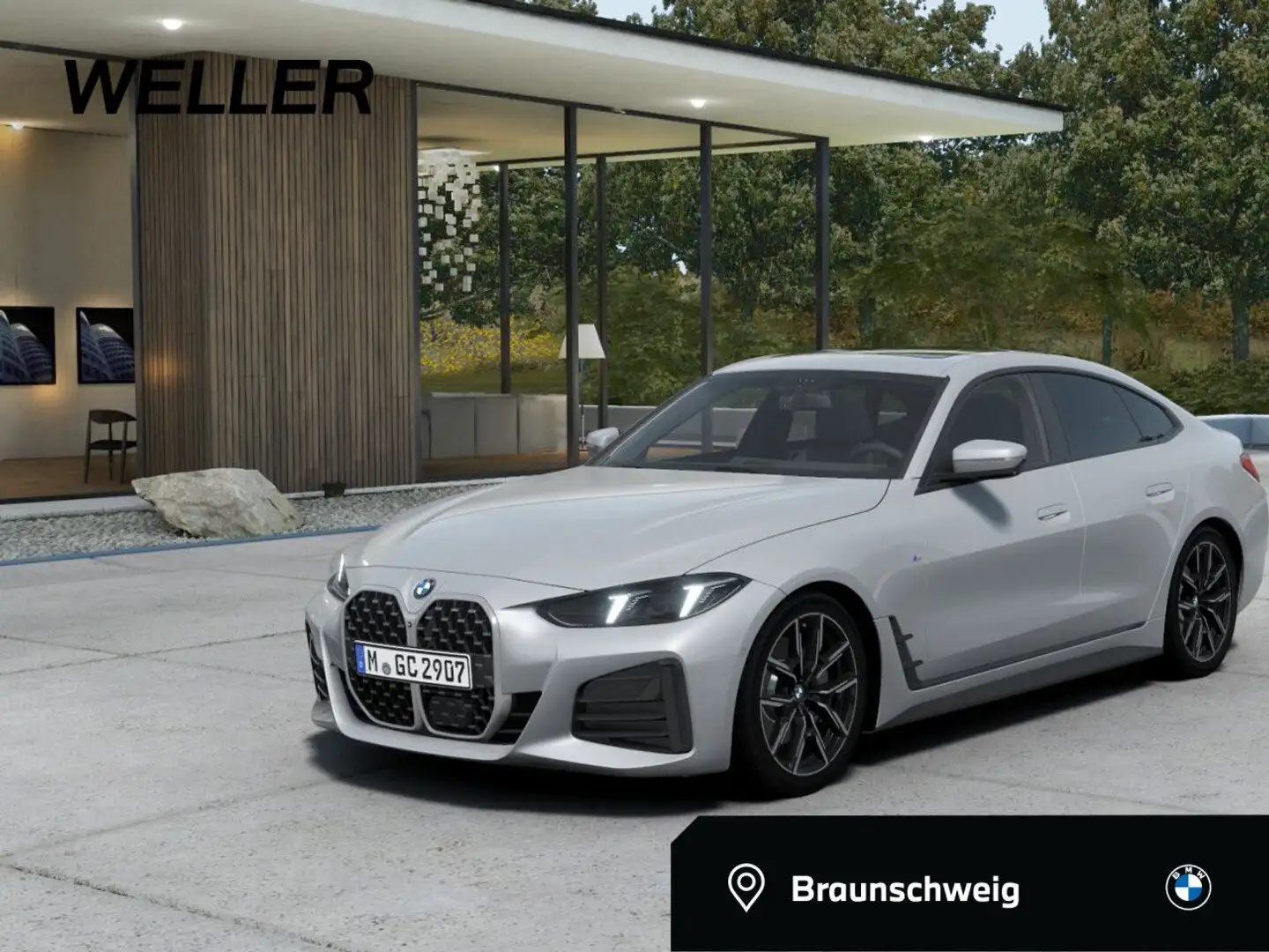 BMW 430 i xDrive GC M Sport GSD HUD 360° St+Go HiFi Grau - 1