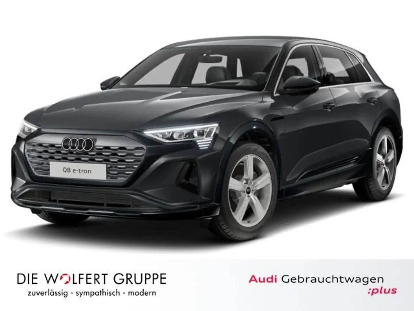 Audi Q8 e-tron advanced 55 quattro ACC*360°*AHK Grau - 1