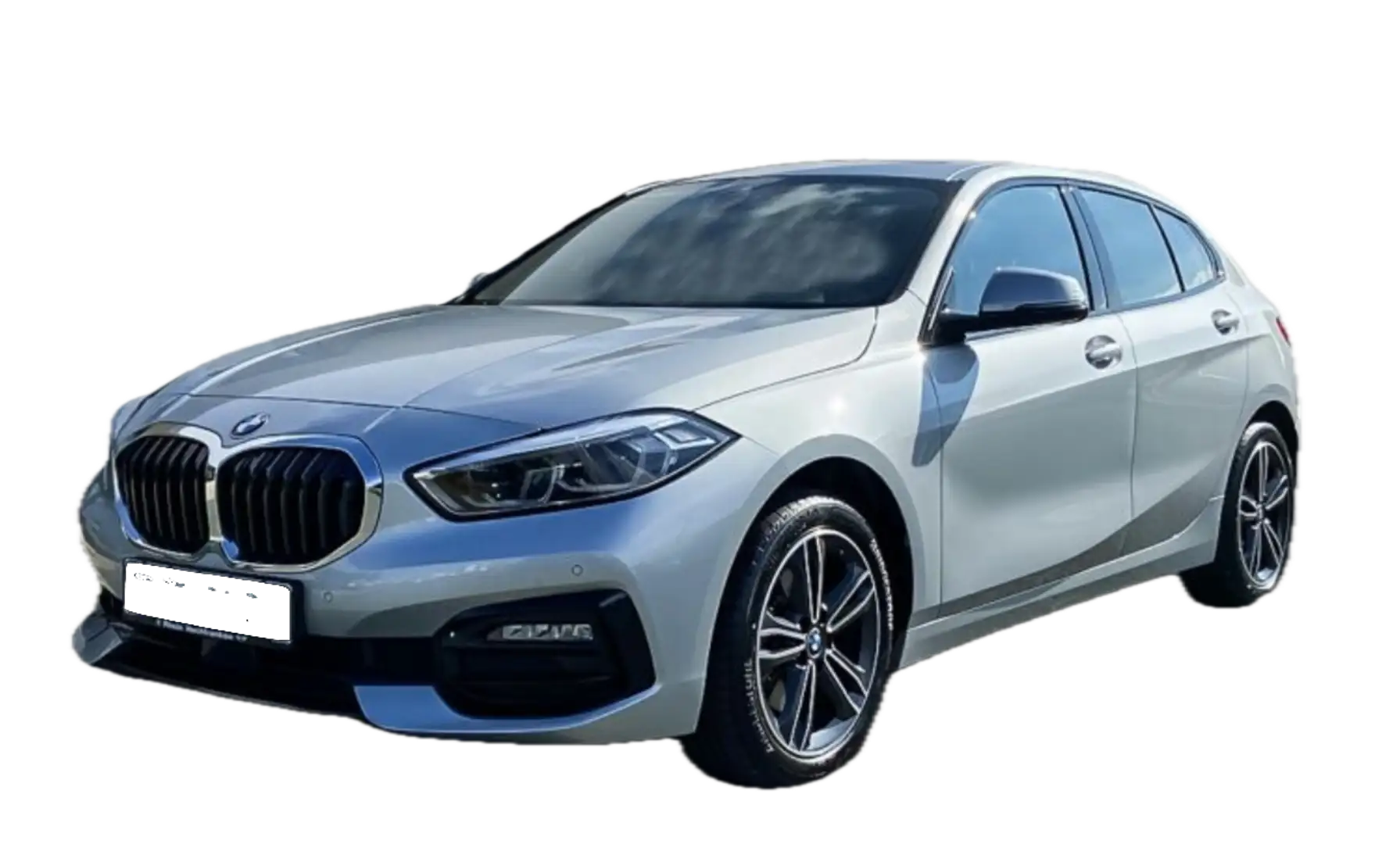 BMW 118 118i Sport Line Silber - 1