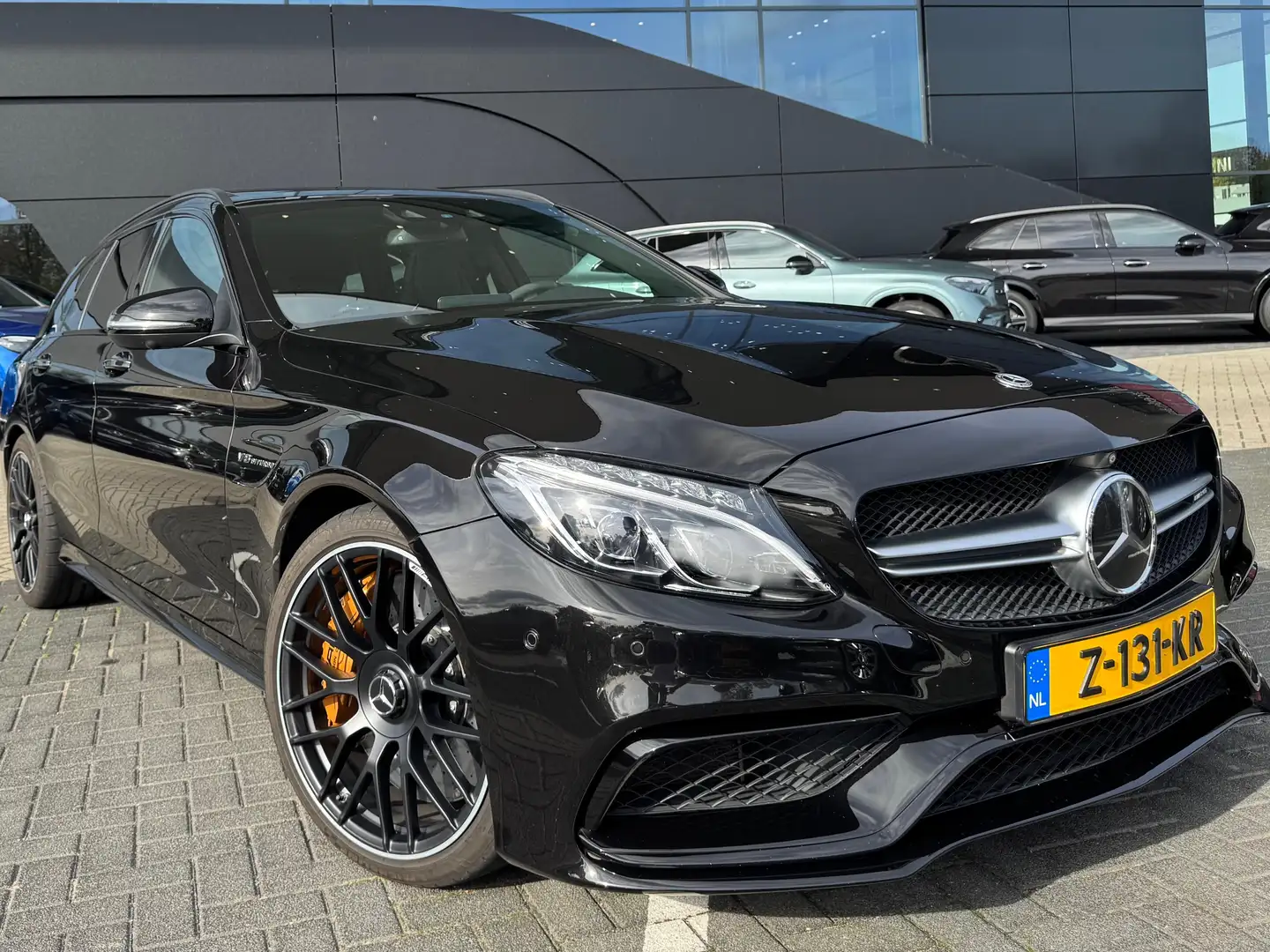Mercedes-Benz C 63 AMG AMG C63S Estate | PANO | PPF | KERAMISCH | SCHAAL| Černá - 2