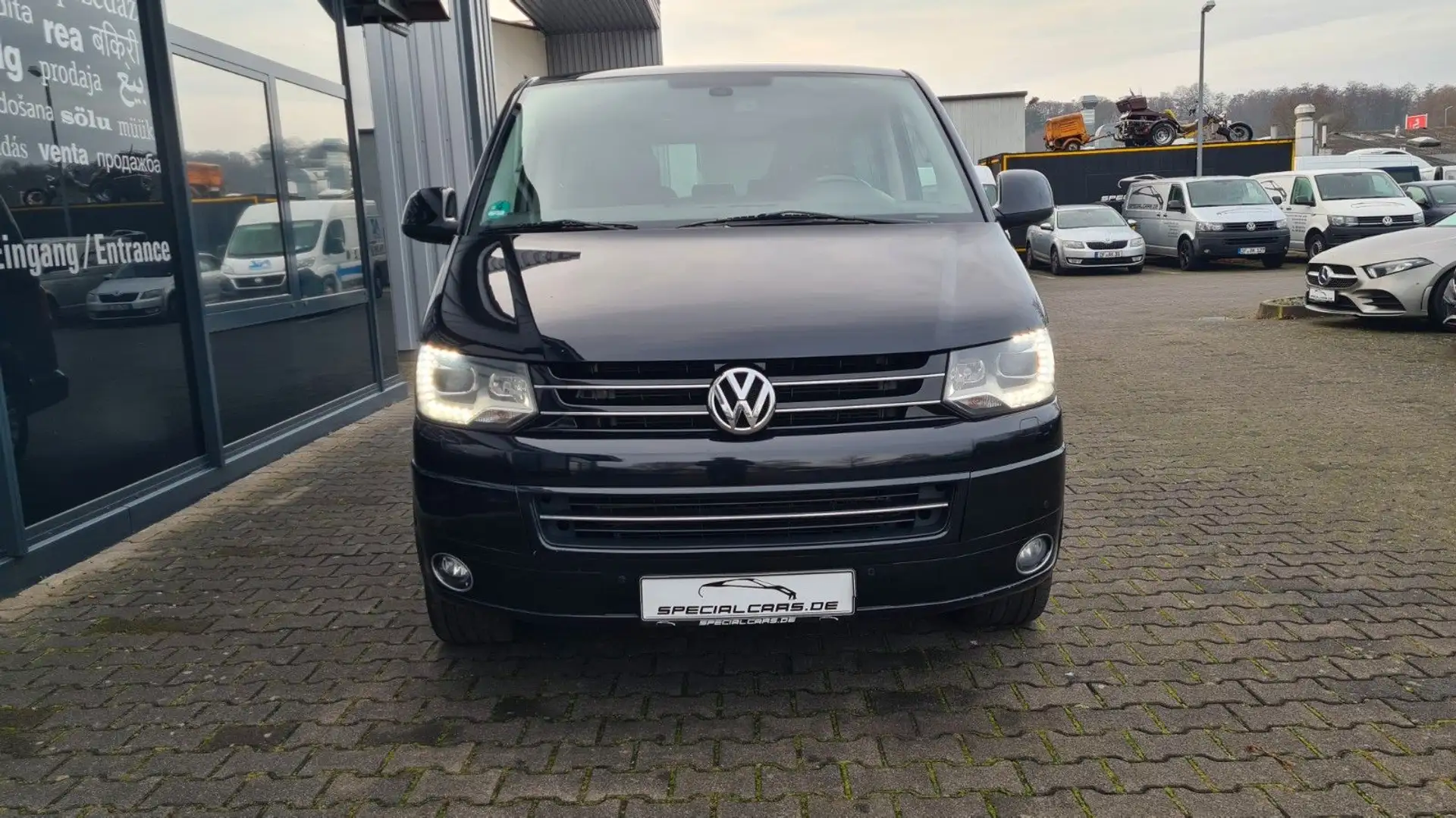 Volkswagen T5 Transporter T5 Multivan Highline 4M - AHK - STANHZG - eTüren Schwarz - 2