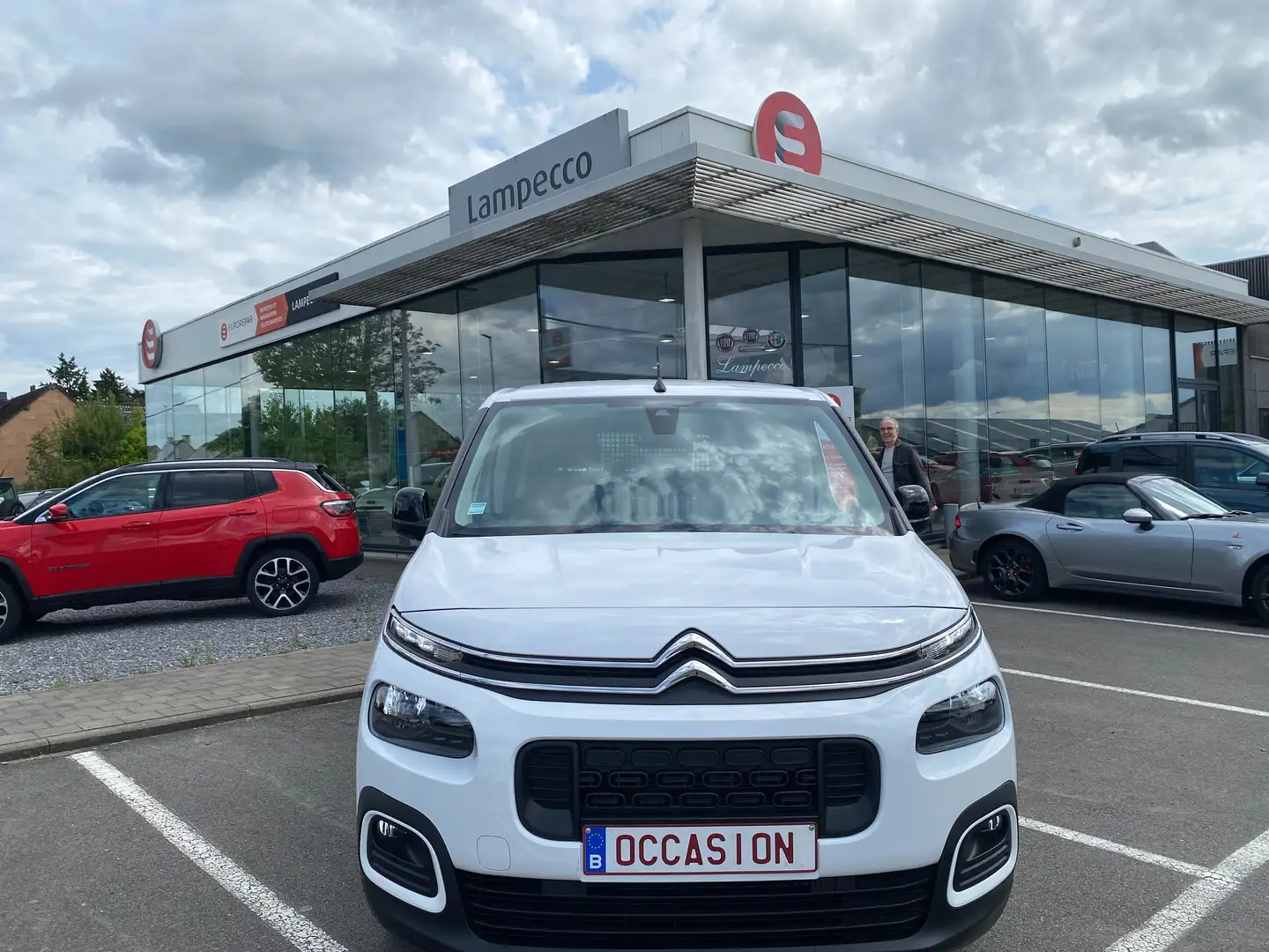 Citroen Berlingo 1.2ESS 110CV MANUEL 5PLACES MIXTE GARANTIE Blanc - 2