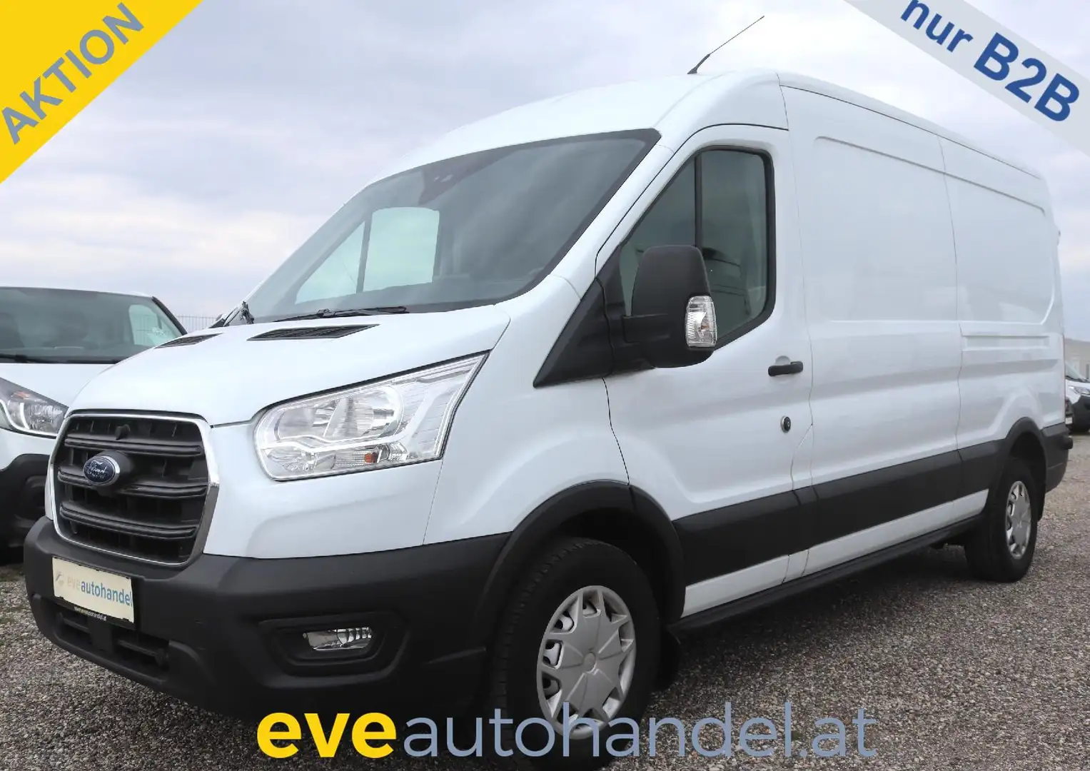 Ford Transit L3H2 Kasten NAVI KAMERA LED SZH TEL KLIMA TEMP Weiß - 1