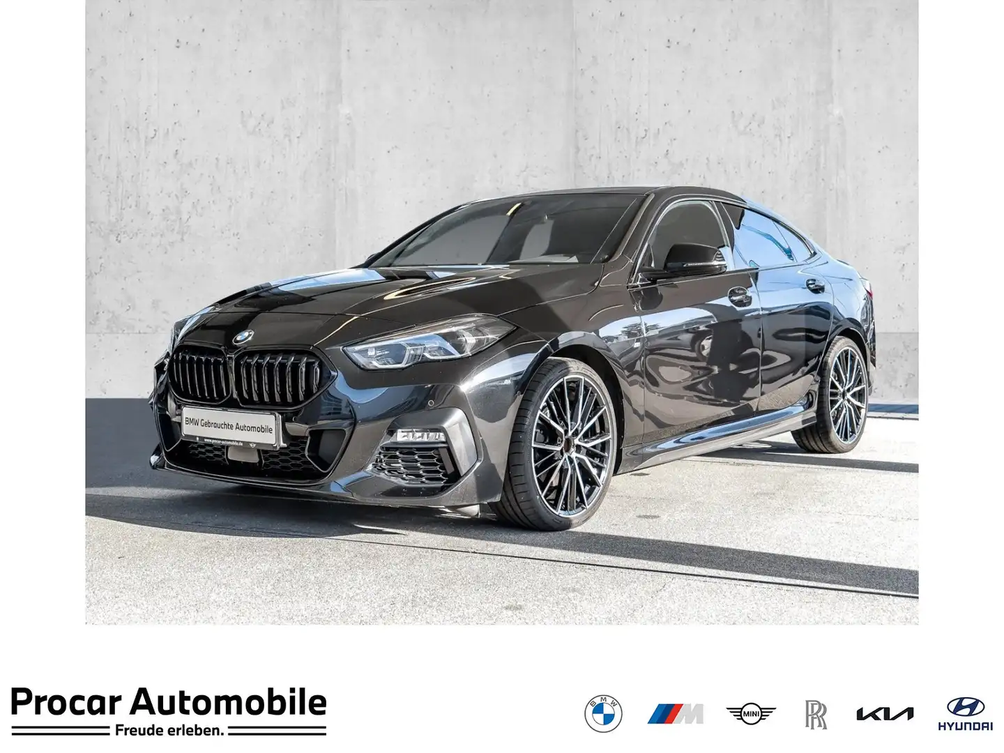 BMW 218 i M Sport RFK NAVI LED Sound Syst. PDC V+H Noir - 1