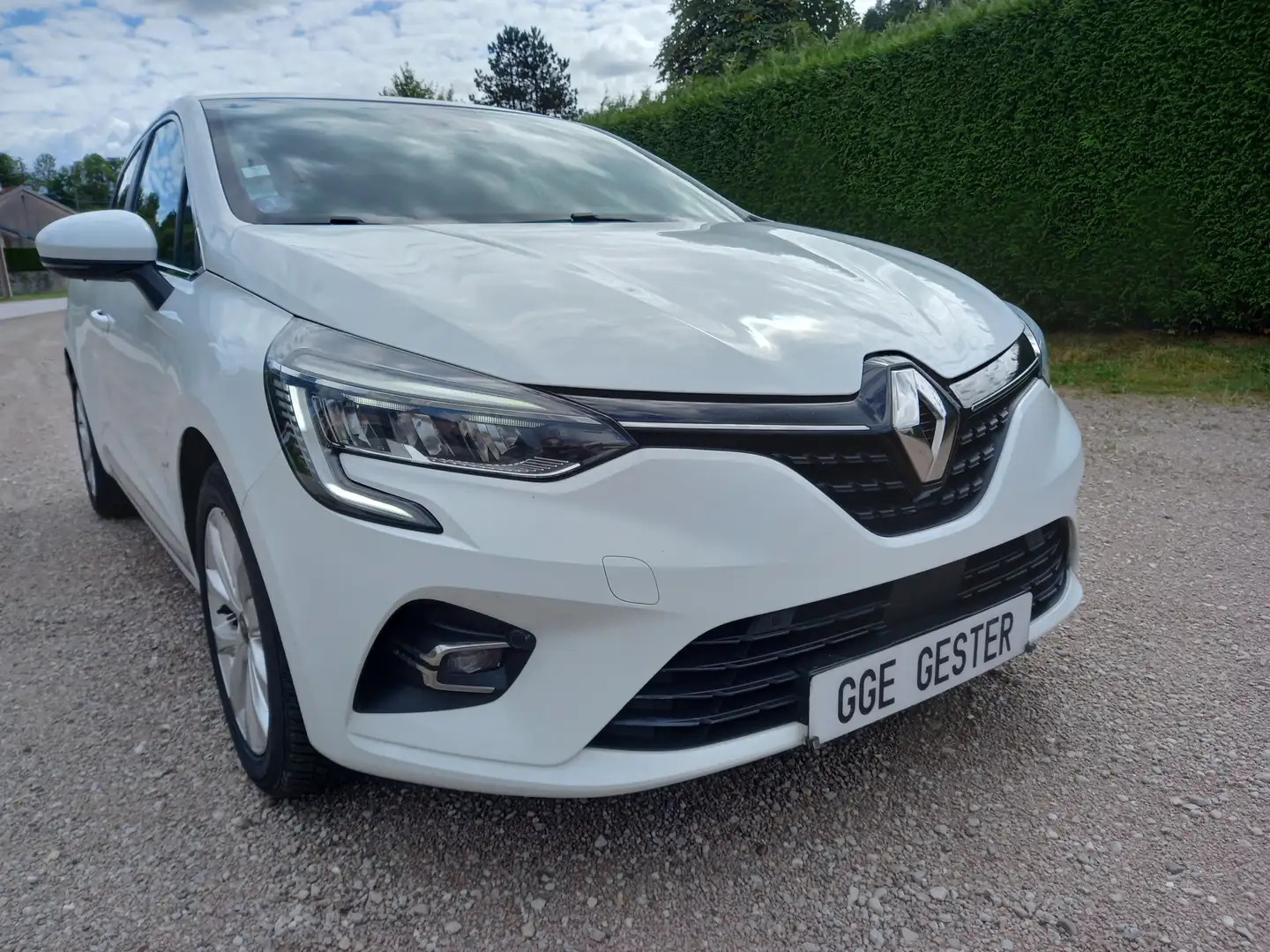 Renault Clio V STE 1.3 TCE 130 INTENS SCUIR GPS CAMERA 59221KMS Blanc - 2