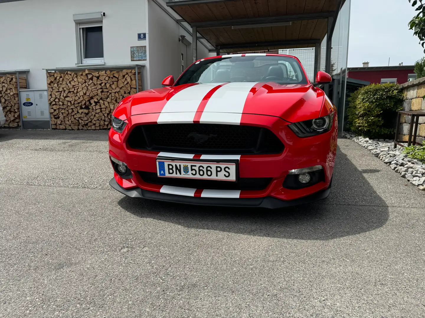 Ford Mustang Mustang 5,0 Ti-VCT V8 GT Cabrio Aut. GT Rot - 2