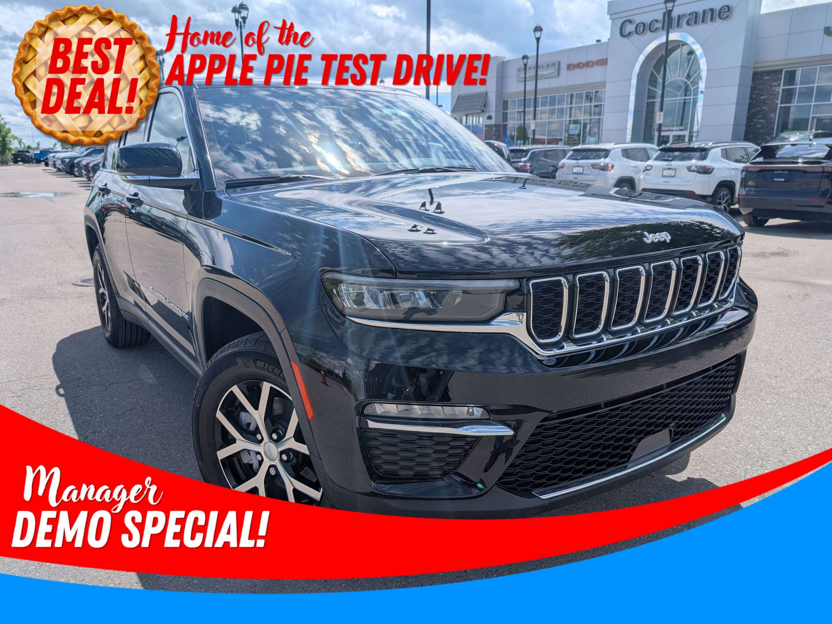 Black 2025 Jeep Grand Cherokee SUV / Crossover Four-Wheel Drive Automatic