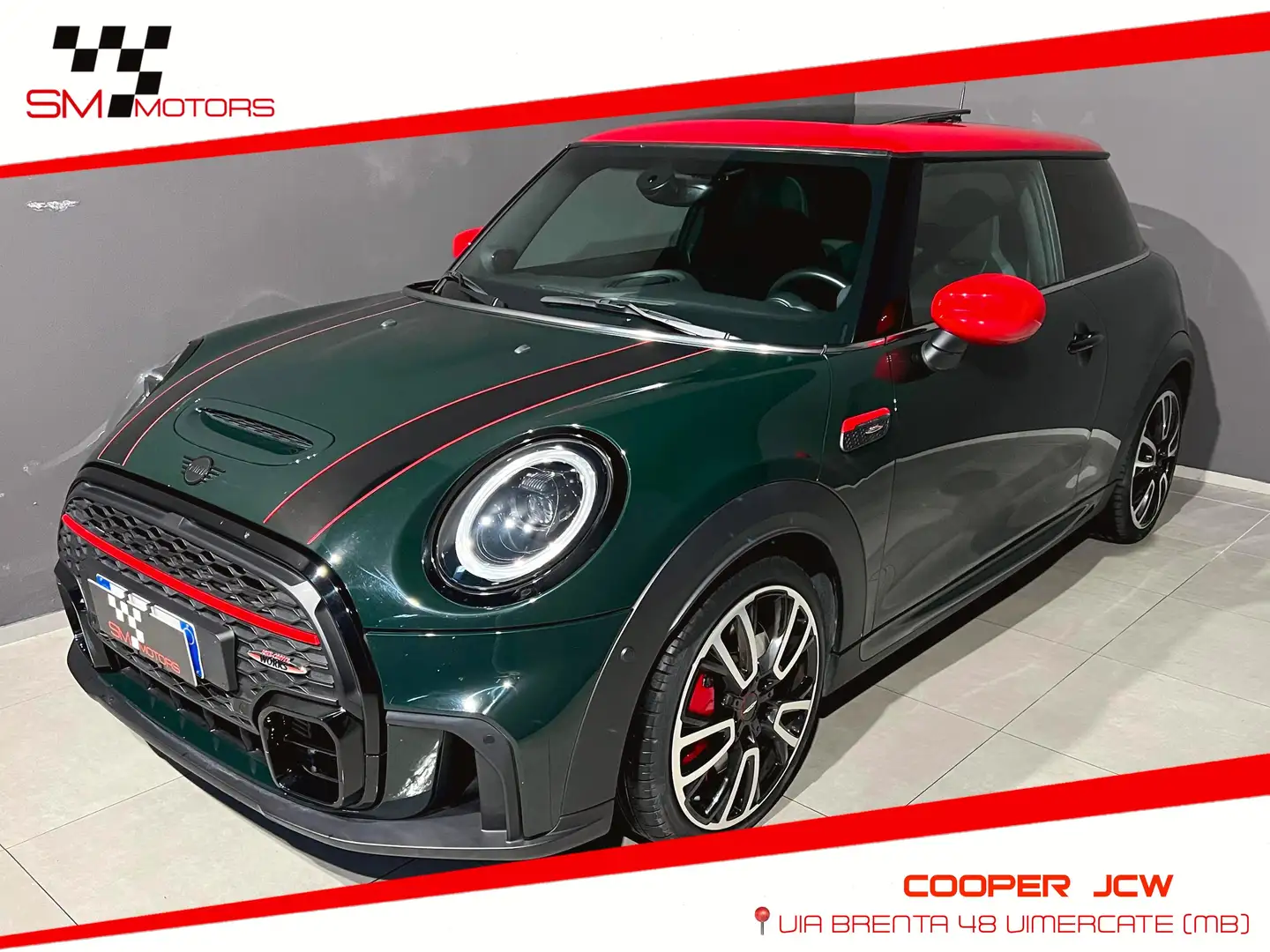 MINI John Cooper Works 3p 2.0 John Cooper Works auto PRONTA CONSEGNA Vert - 1