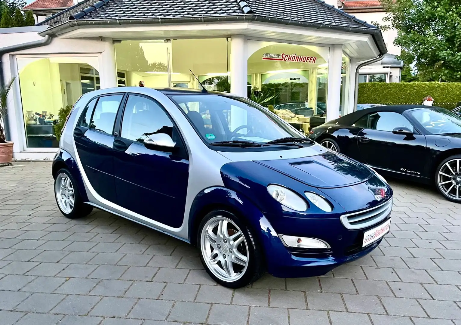 smart forFour 1,1 Brabus 17" org.103'Km Klima EFH 1.Hd Azul - 2