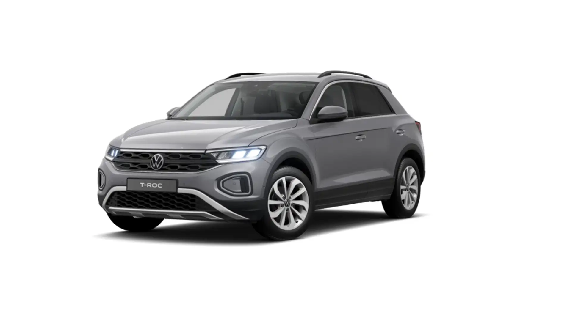 Volkswagen T-Roc 1.0 TSI Más 85kW Gris - 1