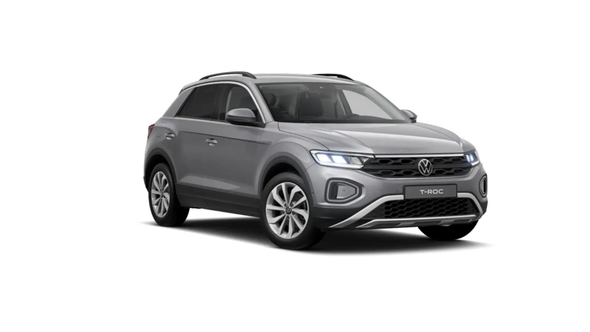 Volkswagen T-Roc 1.0 TSI Más 85kW Gris - 2