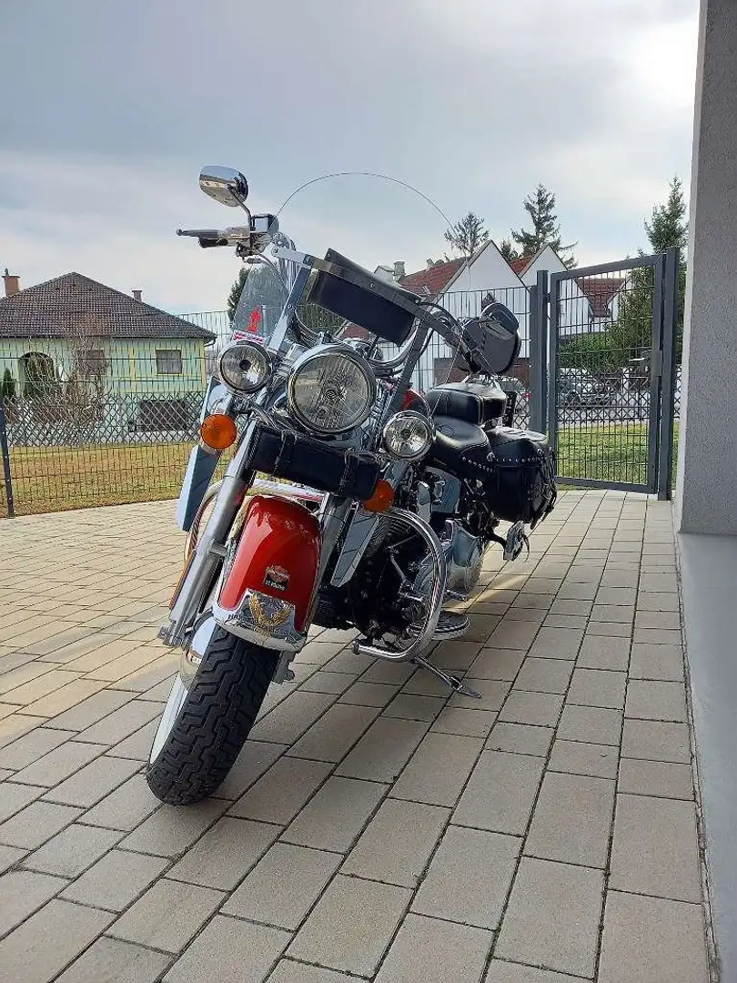 Harley-Davidson Heritage Softail Classic FLSTC Rood - 2
