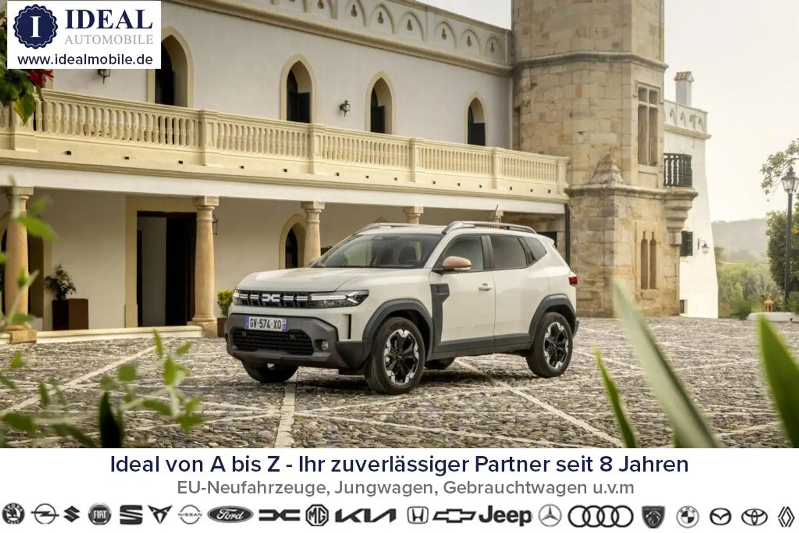 Dacia Duster Expression HYBRID 140 Wit - 1