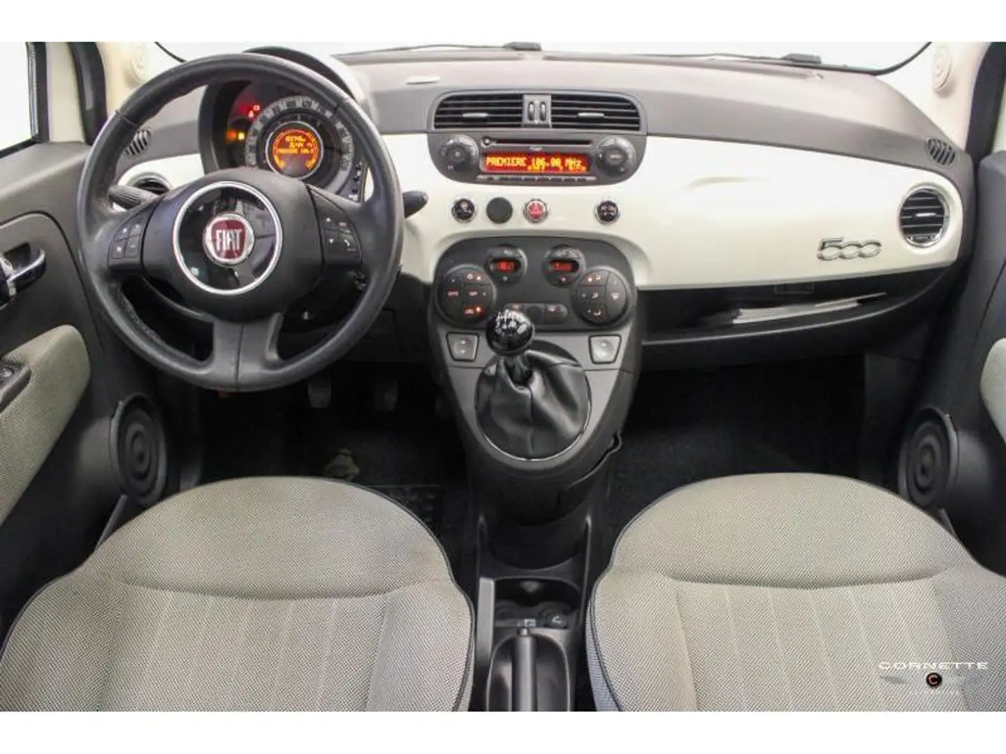 Fiat 500 1.3 Lounge PANORAMISCH DAK | AUTO AIRCO! Wit - 2