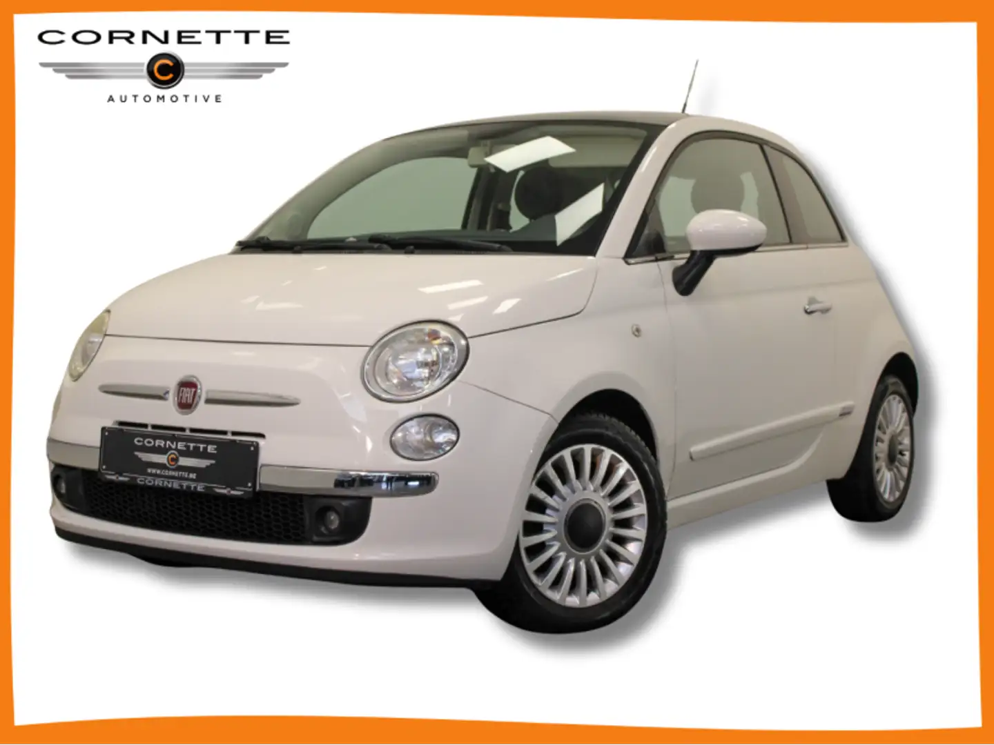 Fiat 500 1.3 Lounge PANORAMISCH DAK | AUTO AIRCO! Wit - 1