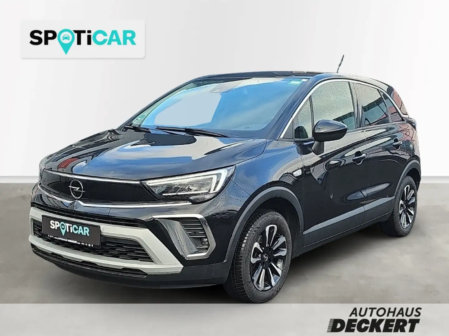 Opel Crossland Elegance 1.2 Turbo Navi LED Apple CarPlay Android Schwarz - 1