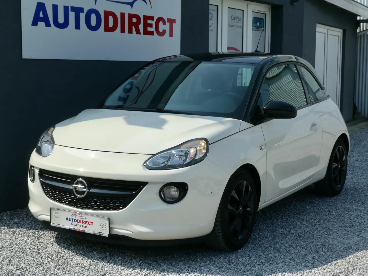 Opel Adam 1.2i Glam Navi, Dab, Carplay **GARANTIE 1 JAAR** Blanc - 1
