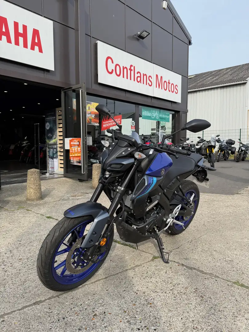 Yamaha MT-125 Bleu - 2