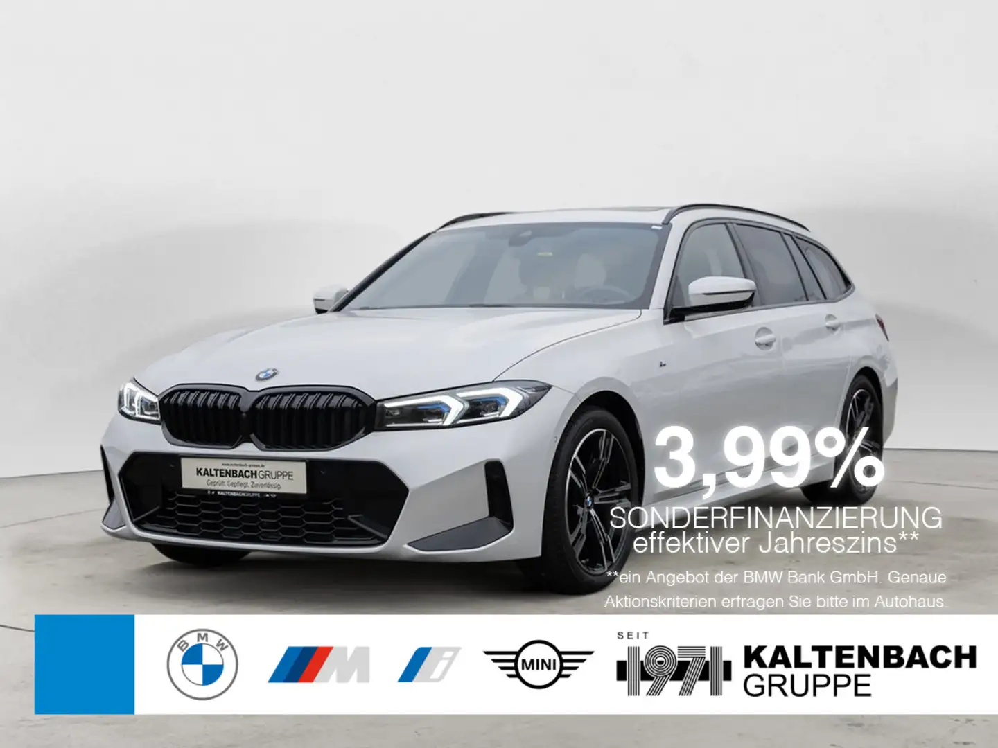 BMW 318 i Touring M-Sport 360° PANORAMADACH NAVI Weiß - 1