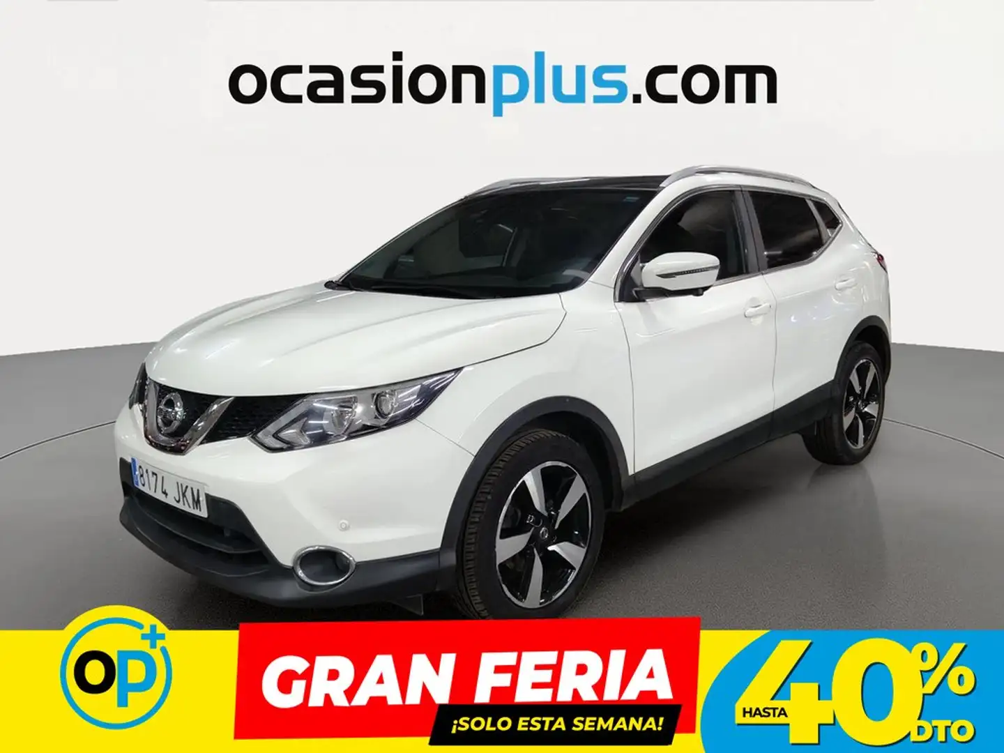 Nissan Qashqai 1.5dCi 360 4x2 Blanco - 1