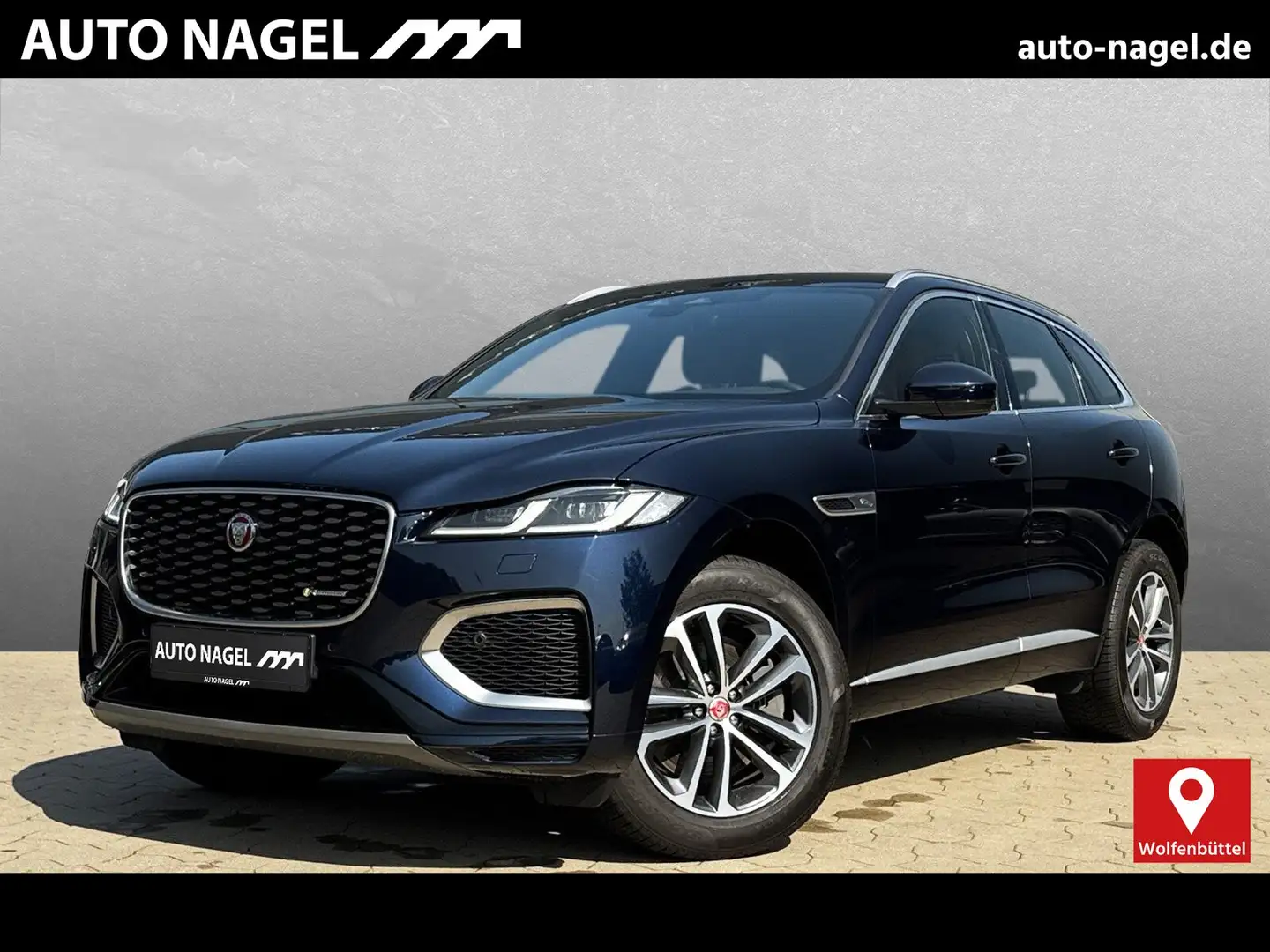 Jaguar F-Pace F-Pace P400 R-Dyn HSE 22"Dachreling Standheizung Blau - 1