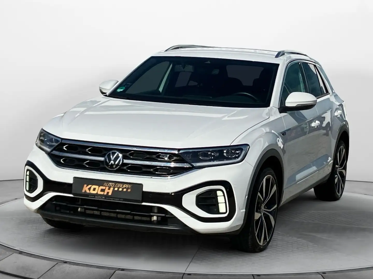 Volkswagen T-Roc 2.0TDI R-Line Navi LED AHK ACC Blanc - 2