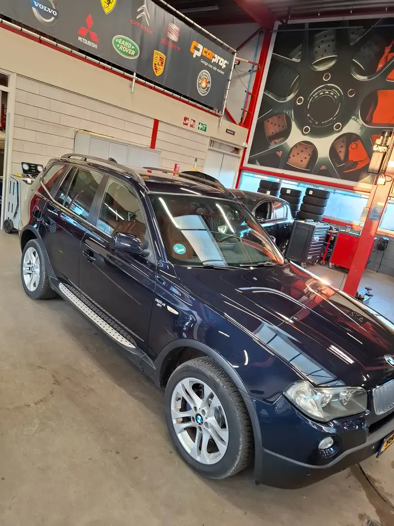 BMW X3 Overig 3.0d High Executive Blauw - 1