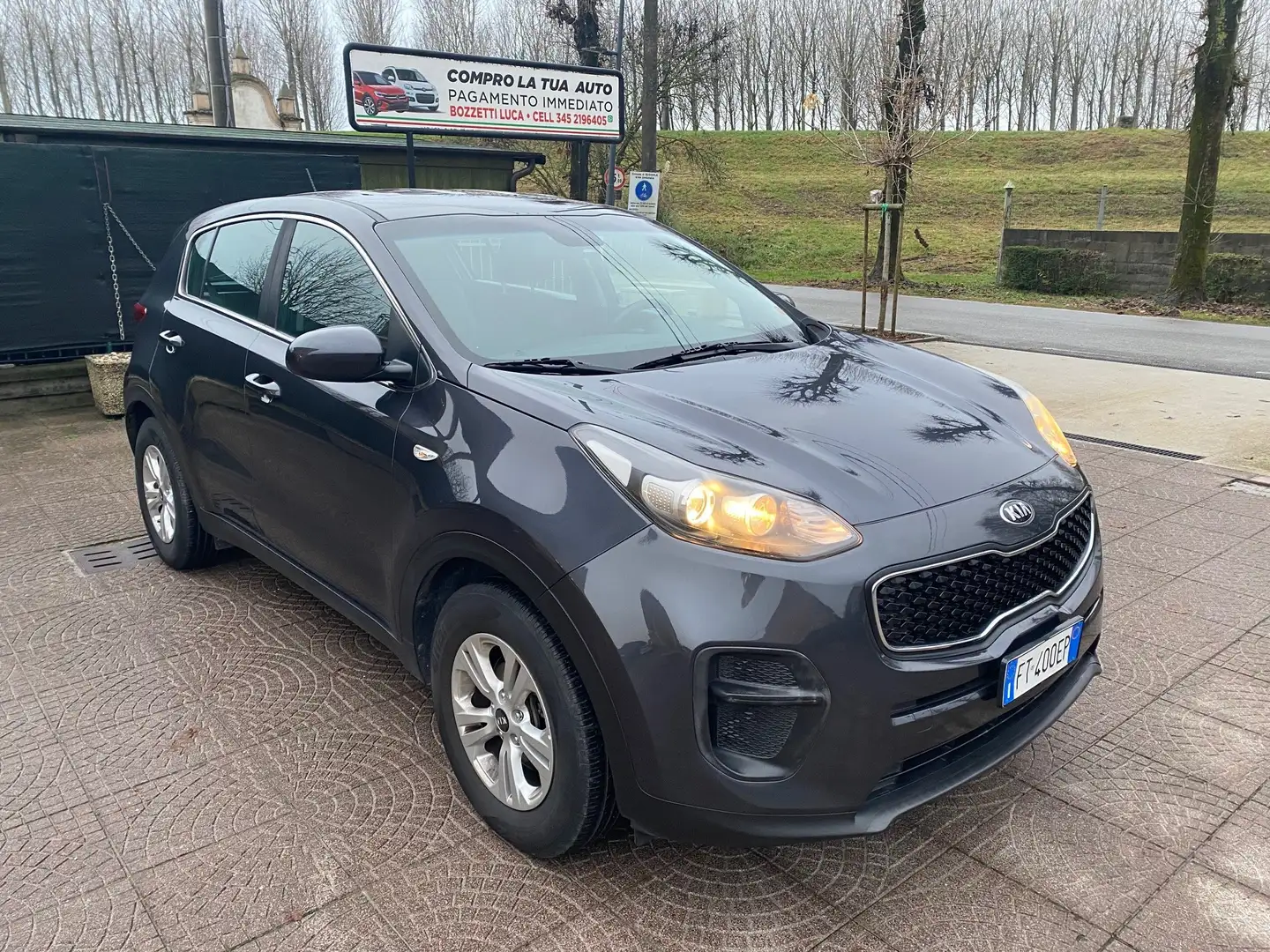 Kia Sportage 1.7 crdi Active 2wd 115cv, UNICOPROPRIETARIO Gris - 1