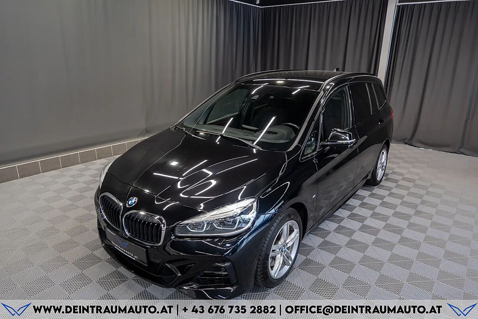 BMW 218 d xDrive Gran Tourer M Sport Aut.*AHK*R-KAMERA*... Schwarz - 2
