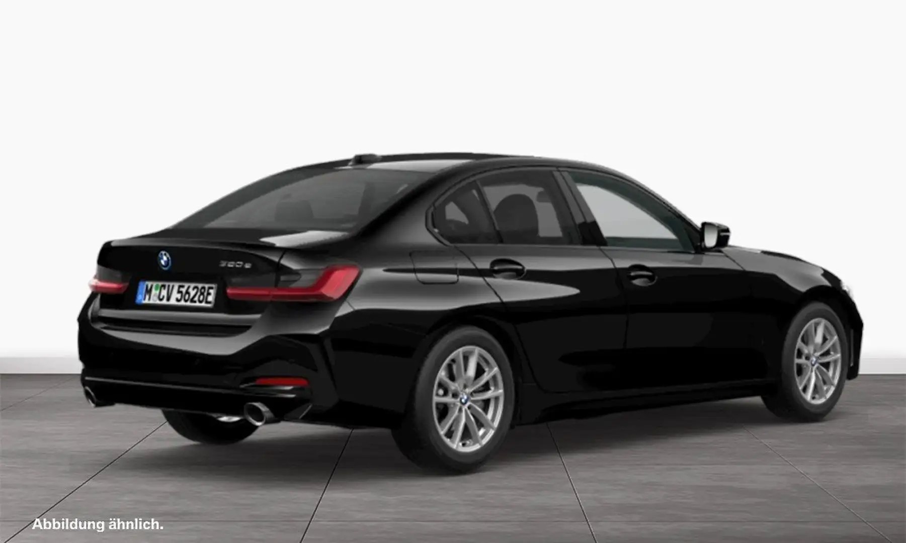 BMW 320 e Limousine Glasdach Sportsitze DAB Schwarz - 2