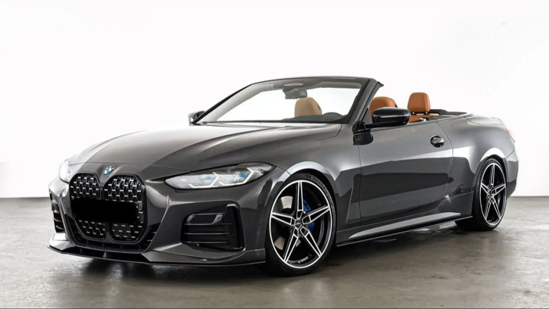 BMW 420 420iA Cabrio M Sport Pro Schwarz - 1