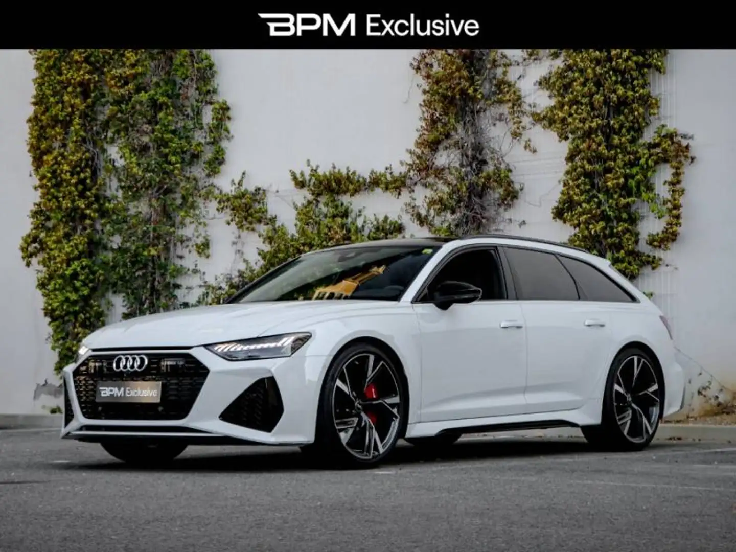 Audi RS6 4.0 V8 TFSI 600ch quattro tiptronic 53cv Blanc - 1